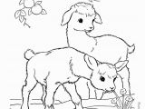 Farm Animal Coloring Pages for Adults Farm Animal Coloring Pages Goats Page to Print and Color