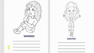 Feelings and Behavior Coloring Pages Feelings Emotions Workbook Parenting Pinterest