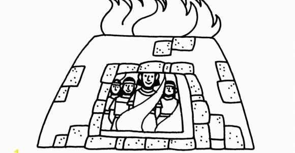 Fiery Furnace Coloring Page Fiery Furnace Teaching Resources Vbs