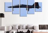 Fighter Jet Wall Mural 2019 Canvas Art Paintings Hd Printed Fighter Aircraft Wall Art Picture Poster Prints Home Decor Wallpaper Modular From Xiaofang8810 $15 85