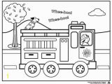 Fire Hydrant Coloring Page Fire Truck Coloring Page for Preschoolers