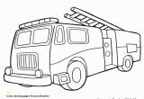 Fire Truck Coloring Page Truck Coloring Pages for Preschoolers Coloring Fire Truck Coloring