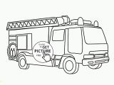Fire Truck Coloring Pages for Preschoolers Truck Drawing for Kids at Getdrawings