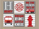 Fire Truck Wall Murals Fire Truck Wall Art Fire Truck Decor Canvas or Prints