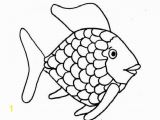Fish with Scales Coloring Page Kids Printable Rainbow Fish Coloring Page Free