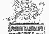 Five Nights at Freddy S Printable Coloring Pages Coloring for Little Kids In 2020