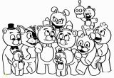 Five Nights at Freddy S Printable Coloring Pages Fnaf Coloring Pages to Print with Images