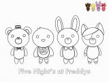 Five Nights at Freddys Coloring Pages Fnaf Coloring Pages Cute