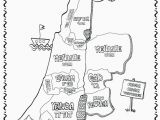 Flag Of israel Coloring Page 20 Printable Map israel Coloring Page