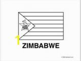 Flag Of Zimbabwe Coloring Page 88 Best Flags Images