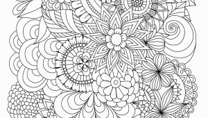 Flower Coloring Pages for Adults to Print Flowers Abstract Coloring Pages Colouring Adult Detailed Advanced