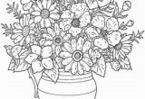Flower Images Coloring Pages Everything Coloring Pages Awesome Cool Vases Flower Vase Coloring