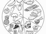 Food Groups Coloring Pages for Preschoolers Printable Healthy Food Coloring Pages with List Food Coloring Page