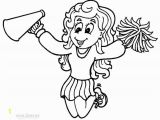 Football Player and Cheerleader Coloring Pages Printable Cheerleading Coloring Pages for Kids Cool2bkids