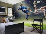 Football Splash Wall Mural Made to Measure Football Wallpaper Mural Perfect for Boys