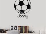 Football Wall Murals for Kids Life is Simple Eat Sleep Play Quotes Football Decals Vinyl Wall