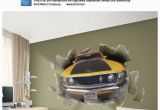 Ford Mustang Wall Mural Nice ford 2017 1969 ford Mustang Boss 302 Through Wall Wall