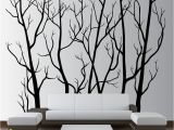 Forest Wall Decal Mural Wall Vinyl Tree forest Decal Removable 1111
