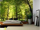 Forest Wall Mural Decal Crowded forest Mural Wall Mural Removable Sticker