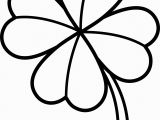 Four Leaf Clover Coloring Pages Printable Four Leaf Clover Coloring Pages Best Coloring Pages for Kids