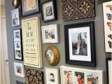 Frame Mural On Wall Great Photo Collage Gray Wall Color Belle Maison Personal