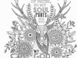 Free Christian Coloring Pages for Adults Coloring Page From the Psalms In Color