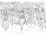 Free Coloring Pages Ark Of the Covenant King David Dancing before the Ark Of the Covenant Coloring Page