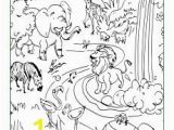 Free Coloring Pages for Vacation Bible School God Made the Animals Coloring Page