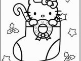 Free Coloring Pages Hello Kitty and Friends Free Christmas Pictures to Color