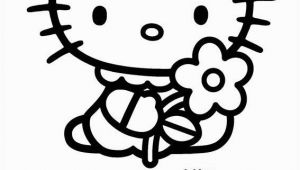 Free Coloring Pages Hello Kitty Hello Kitty
