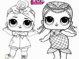 Free Coloring Pages Lol Dolls Merbaby Mermaid and Can Do Baby Lol Surprise Coloring Page