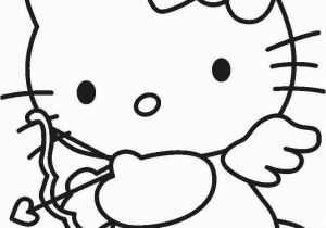 Free Downloadable Hello Kitty Coloring Pages Hello Kitty Cupid with Images
