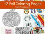 Free Fall Coloring Pages for Adults 12 Free Fall Coloring Pages for Adults Crafts Pinterest