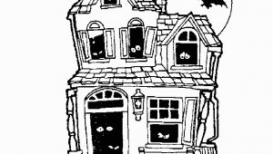 Free Halloween Haunted House Coloring Pages Halloween Haunted House Free Coloring Pages for Kids