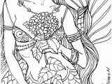 Free Mermaid Coloring Pages for Adults 10 Gorgeous Free Adult Coloring Pages – Julie Erin Designs
