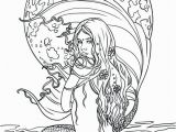 Free Mermaid Coloring Pages for Adults Adult Coloring Pages Mermaid at Getdrawings