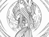 Free Mermaid Coloring Pages for Adults Mermaid Adult Coloring Pages at Getdrawings