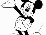 Free Mickey Mouse Coloring Pages to Print Mickey Mouse Coloring Pages 7