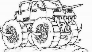Free Monster Truck Coloring Pages to Print Get This Line Monster Truck Coloring Pages 6976