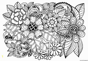 Free Online Coloring Pages for Adults Flowers 20 Free Printable Adult Coloring Pages Patterns Flowers