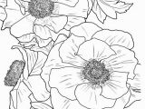 Free Online Coloring Pages for Adults Flowers From In Full Bloom A Close Up Coloring Book by Dove Free