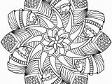 Free Printable Advanced Mandala Coloring Pages Free Printable Flower Mandala Coloring Pages at