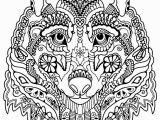 Free Printable Animal Coloring Pages for Adults Advanced Pattern Animal Coloring Pages and Print for Free