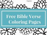 Free Printable Bible Coloring Pages with Scriptures Free Printable Bible Verse Coloring Page