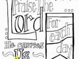 Free Printable Biblical Coloring Pages Free Printable Scripture Coloring Page "praise the Lord