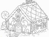 Free Printable Christmas Gingerbread House Coloring Pages Gingerbread House Christmas Coloring Pages Printable