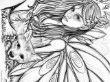Free Printable Coloring Pages for Adults Fairies 275 Best Images About Coloring Fairies U0026 Mythical