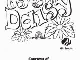 Free Printable Daisy Girl Scout Coloring Pages Coloring Pictures Of Girl Scouts Daisy