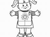 Free Printable Daisy Girl Scout Coloring Pages Girl Scouts Coloring Pages Coloring Home