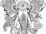 Free Printable Elephant Coloring Pages for Adults 63 Adult Coloring Pages to Nourish Your Mental Visual